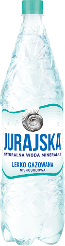 Jurajska Naturalna woda mineralna lekko gazowana 1,5 l (plus KAUCJA)
