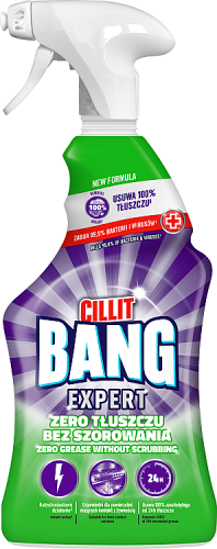 Cillit Bang Expert Spray zero tłuszczu bez szorowania 750 ml