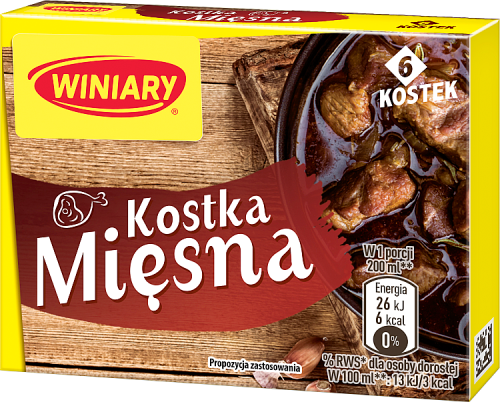 Winiary Kostka mięsna 60 g (6 sztuk)