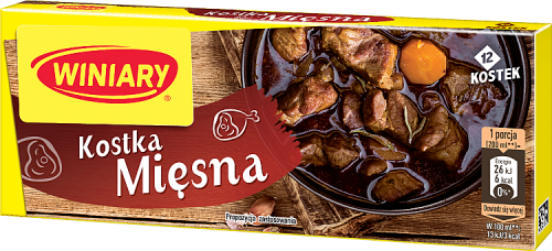 Winiary Kostka mięsna 120 g (12 sztuk)