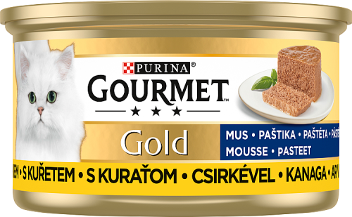 Gourmet Gold Karma dla kotów mus z kurczakiem 85 g