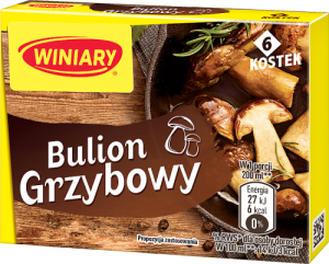 Winiary Bulion grzybowy z borowikami 60 g (6 kostek)