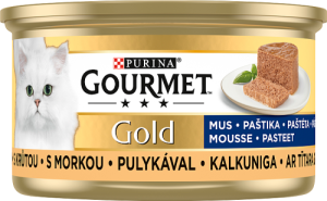 Gourmet Gold Karma dla kotów mus z indykiem 85 g