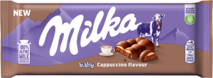 Milka Bubbly Czekolada Mleczna Z Nadzieniem Mlecznym O Smaku Cappuccino 97 G