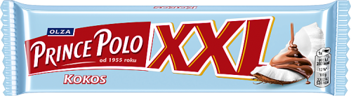 PRINCE POLO MLECZNA Z NADZIENIEM O SMAKU KOKOSA WAFELEK 45 g