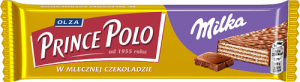 Prince Polo Wafelek w mlecznej czekoladzie Milka - - 45 g