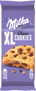 Milka XL Cookies Choco Ciastka z kawałkami czekolady mlecznej 184 g