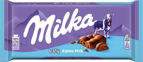 Milka Czekolada mleczna Bubbly 90 g