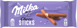 Milka Choco Sticks Ciastka oblane czekoladą mleczną 112 g