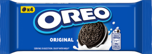 Oreo Original Ciastka kakaowe z nadzieniem o smaku waniliowym 44 g (4 sztuki)