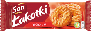 San Łakotki Deserowe Herbatniki dekorowane cukrem 168 g