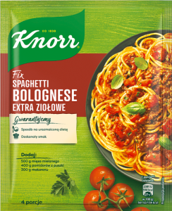 Knorr Fix spaghetti bolognese extra ziołowe 42 g