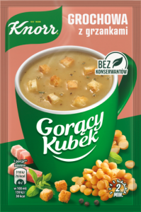 Knorr Gorący Kubek Grochowa z grzankami 21 g