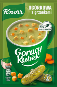 Knorr Gorący Kubek Ogórkowa z grzankami 13 g