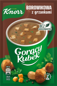 Knorr Gorący Kubek Borowikowa z grzankami 15 g