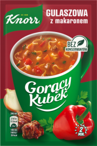 Knorr Gorący Kubek Gulaszowa z makaronem 16 g