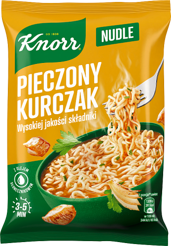 Knorr Nudle Zupa danie pieczony kurczak 61 g