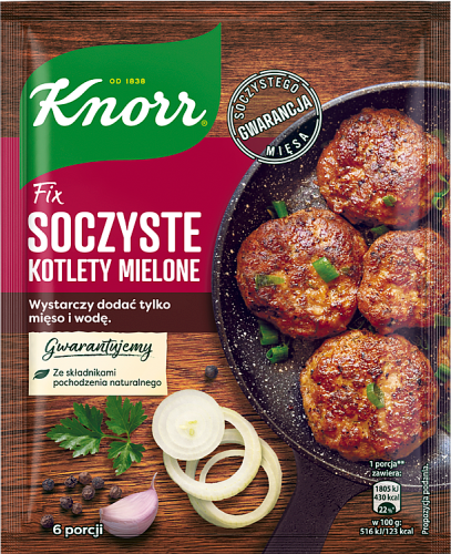 Knorr Fix soczyste kotlety mielone 70 g