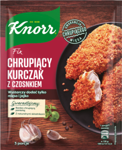Knorr Fix panierka Chrupiący kurczak z czosnkiem 70 g