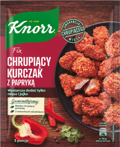 Knorr Fix panierka Chrupiący kurczak z papryką 70 g