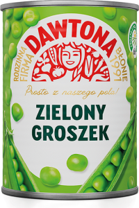 Dawtona Zielony groszek 400 g