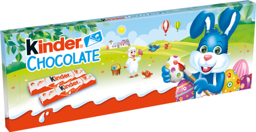 Kinder Chocolate Batonik z mlecznej czekolady z nadzieniem mlecznym 150 g (12 sztuk)