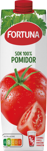 Fortuna Sok 100 % pomidor 1 l