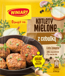 Winiary Pomysł na... Kotlety mielone z cebulką 69 g