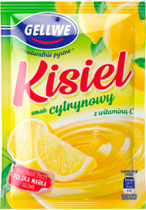 Gellwe Kisiel smak cytrynowy 38 g
