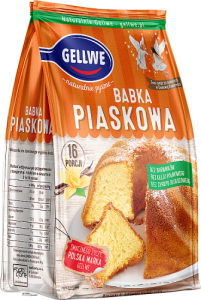 Gellwe Babka piaskowa mieszanka do domowego wypieku 375 g