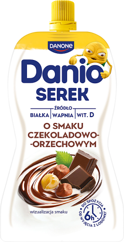Danio Serek o smaku czekoladowo-orzechowym 120 g