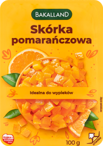 Bakalland Skórka pomarańczowa 100 g