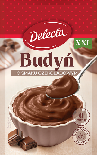 Delecta XXL Budyń o smaku czekoladowym 64 g