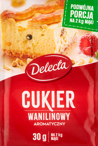 Delecta Cukier waniliowy 30 g