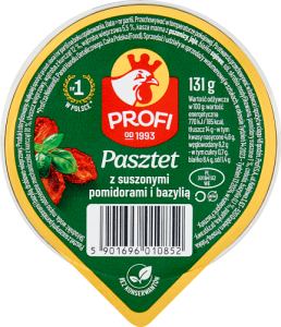 Profi Pasztet z suszonymi pomidorami i bazylią 131 g