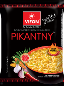 Vifon Zupa błyskawiczna o smaku kurczaka pikantny 70 g