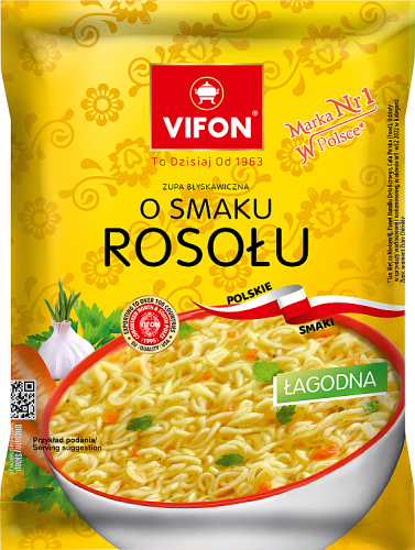 Vifon Zupa błyskawiczna o smaku rosołu 65 g