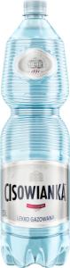 Cisowianka Naturalna woda mineralna lekko gazowana niskosodowa 1,5 l