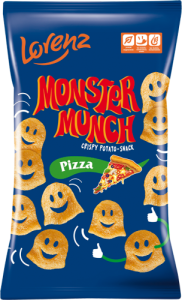 Monster Munch Chrupki ziemniaczane o smaku pizzy 100 g