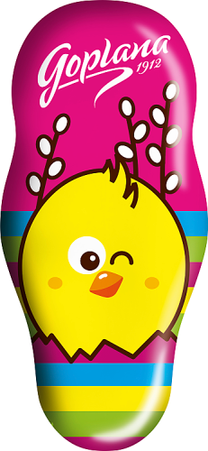 Goplana Kurczak Figurka o smaku karmelowym w czekoladzie 30 g