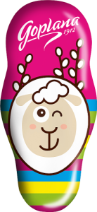 Goplana Baranek Figurka o smaku karmelowym w czekoladzie 30 g