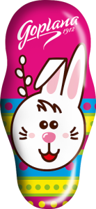 Goplana Zając Figurka o smaku karmelowym w czekoladzie 30 g