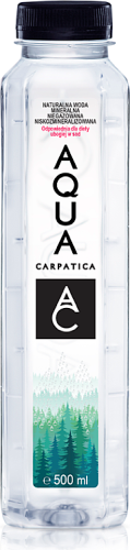 Aqua Carpatica Naturalna woda mineralna niegazowana niskozmineralizowana 500 ml