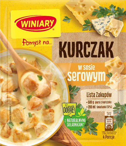 Winiary Pomysł na... Kurczak w sosie serowym 28 g