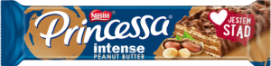 Princessa Intense Peanut Butter Wafel z kremem arachidowym warstwą czekolady deserowej 31 g
