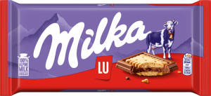 Milka Czekolada mleczna z ciasteczkami LU 87 g