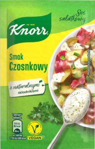 Knorr Sos sałatkowy smak czosnkowy 8 g