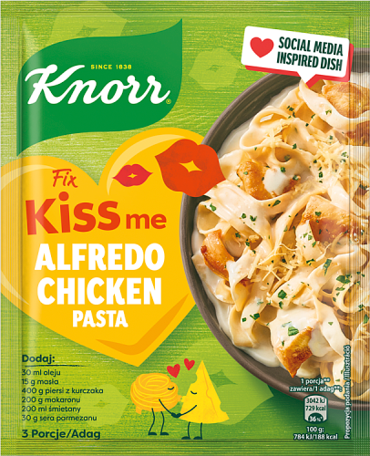 Knorr Fix Kiss Me Alfredo Chicken Kompozycja z serami 42 g