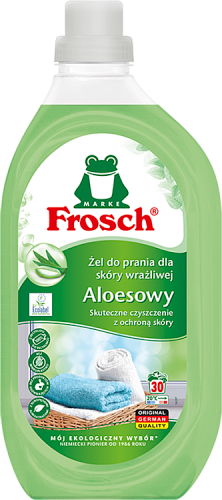 Frosch Żel do prania dla skóry wrażliwej aloesowy 1,5 l (30 prań)