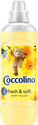 Coccolino Happy Yellow Płyn do płukania tkanin koncentrat 975 ml (39 prań)
